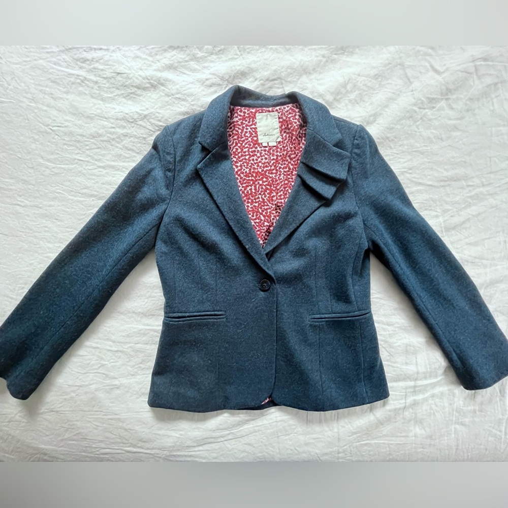 Elevenses asymmetrical blazer